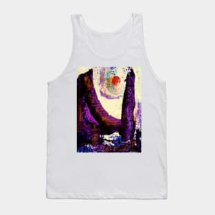 Moon shadow on planet RX31 Tank Top